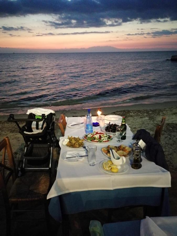 Villa By The Sea With Great View Siviri Exterior foto
